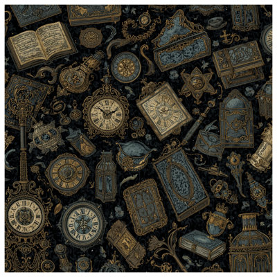Horloges et housses de couette rétro