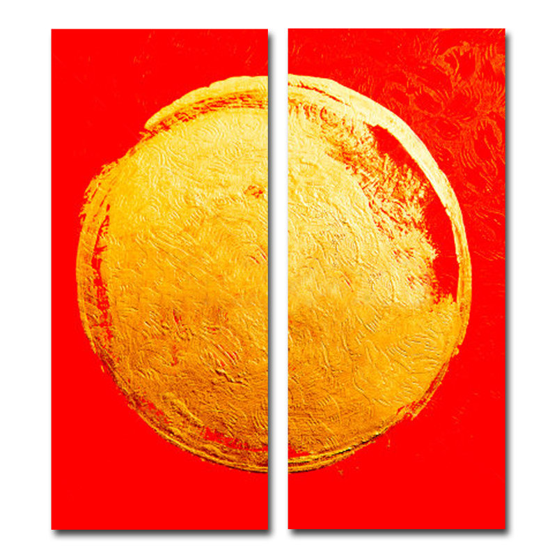 Zen " Zen " 2 - Pieces, 72" H x 86" W x 2.5" D, Aluminum
