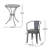 Lourdes 3 Pc Kd Metal Set-1365993206
