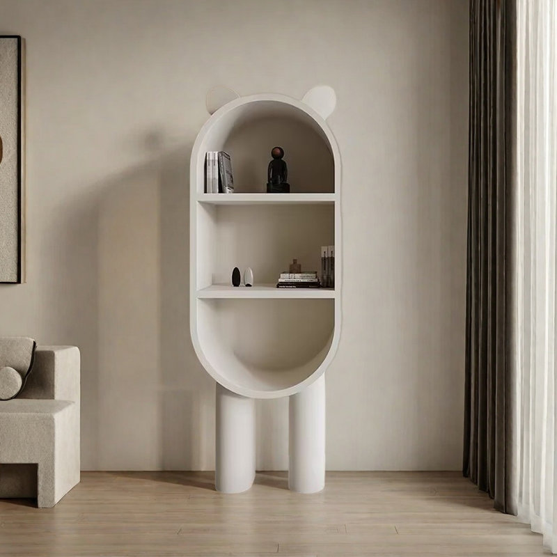 Hynes, Blanc cassé / blanc, (3 tablettes) H 62,99 po x l 23,62 po x P 13,78 po