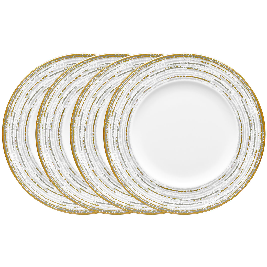 Noritake Haku Set Of 4 Accent Plates, 9-3/4" (Set of 4) Noritake