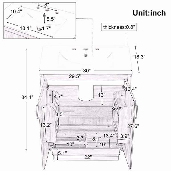 Dimensions du produit