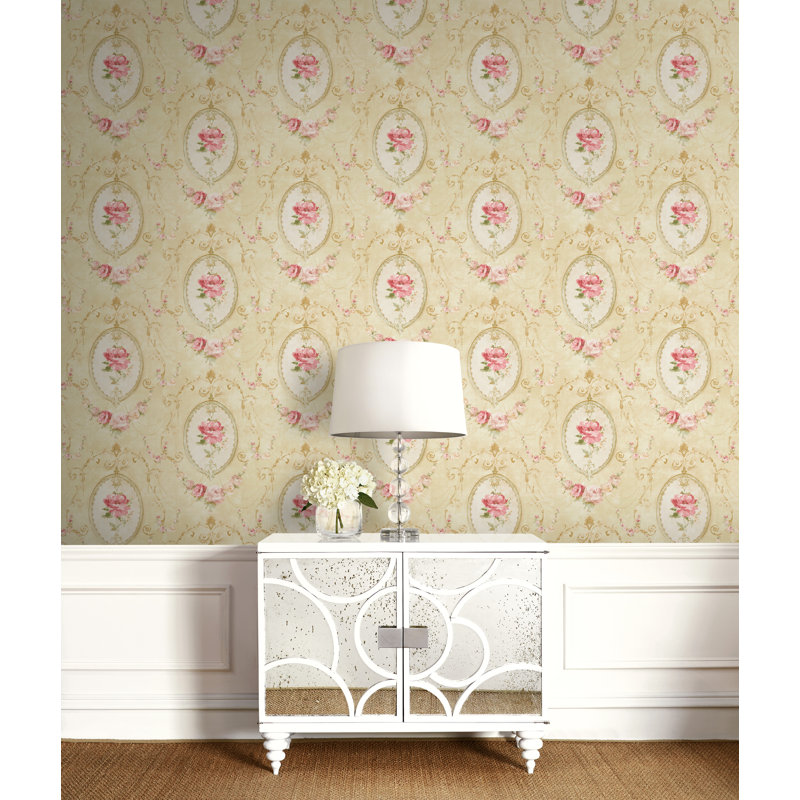 Médaillon, Orange / rose