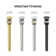 Bathroom Sink Pop Up Drain Stopper with 12" tailpiece, with Overflow