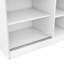 Armoire 3 portes avec tablettes, blanc - Rangement de chambre à coucher