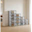 Range-chaussures empilables, paquet de 15 avec couvercles