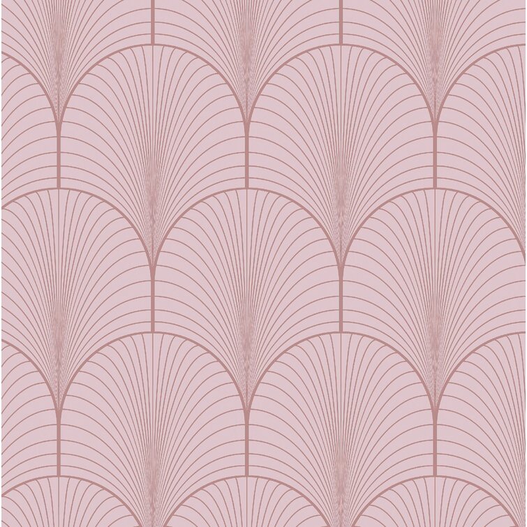 Wallpaper Soana pale pink | Wallpaper from the 70s