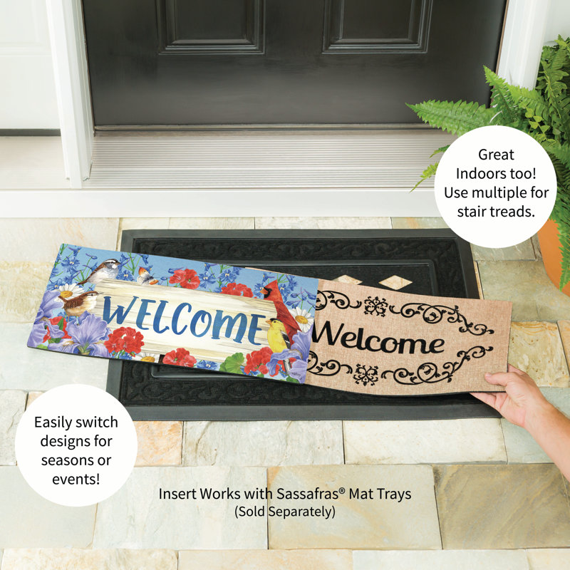 Visiting Bird Friends Sassafras Switch Mat