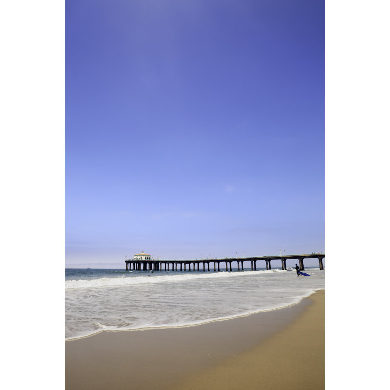 Manhattan Beach by LordRunar - Wrapped Canvas Print, 91cm H x 61cm W
