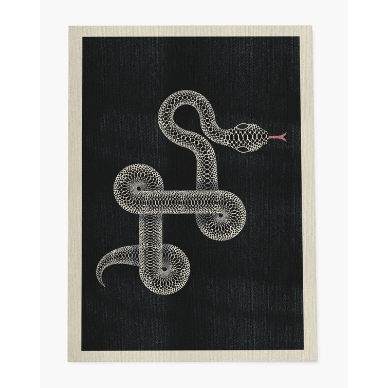 Area Rug Runner, Snake Design 