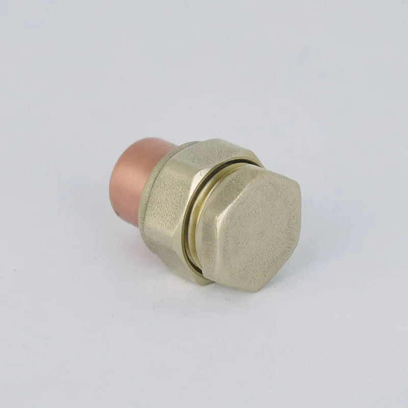 Copper And Brass Raised Knob