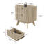 Table de chevet Mid-Century l 21 po avec 2 tiroirs-121011151-118033178