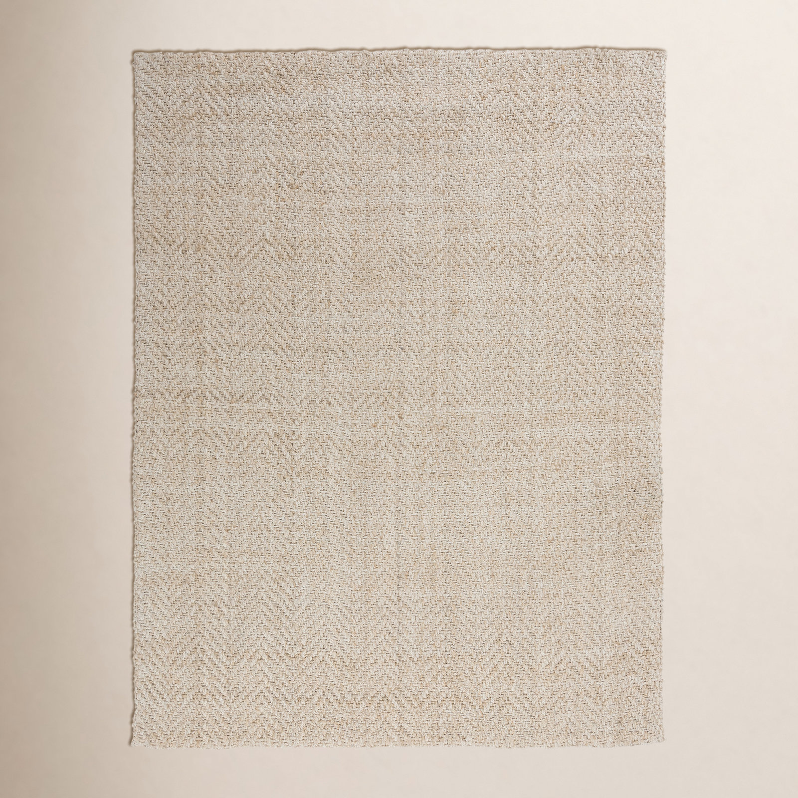 Jiona Ivory Hand-Woven Jute Rug, Rectangle 8' x 10'