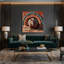 Art mural sur toile 4 "Southwestern Animals"-504962221