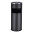 Stainless Steel Open Outdoor Trash & Recycling Bin - 12.3L