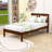Twin Platform Bed with Headboard