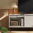 59" Mid Century TV Stand Entertainment Center with Storage Cabinet to Fit TVs-2038227492-2038227494