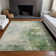 Machine Washable Indoor/Outdoor Cicel ACN1158 Aloe Rug