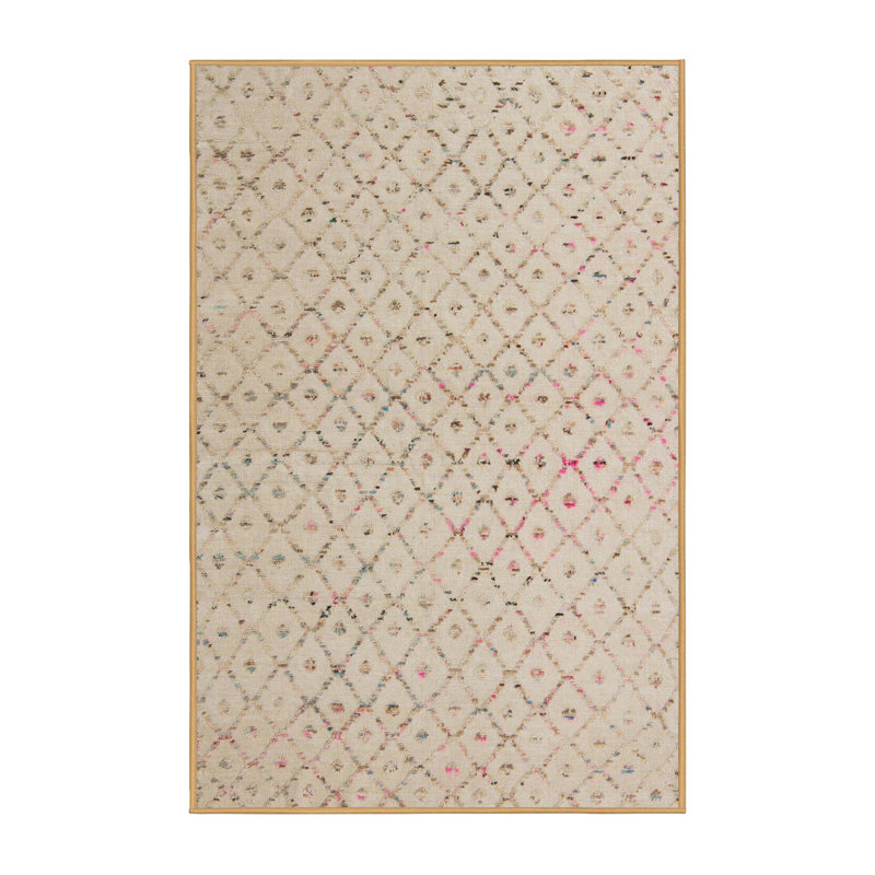 Abstract Indoor Rug, Runner 2' x 5'