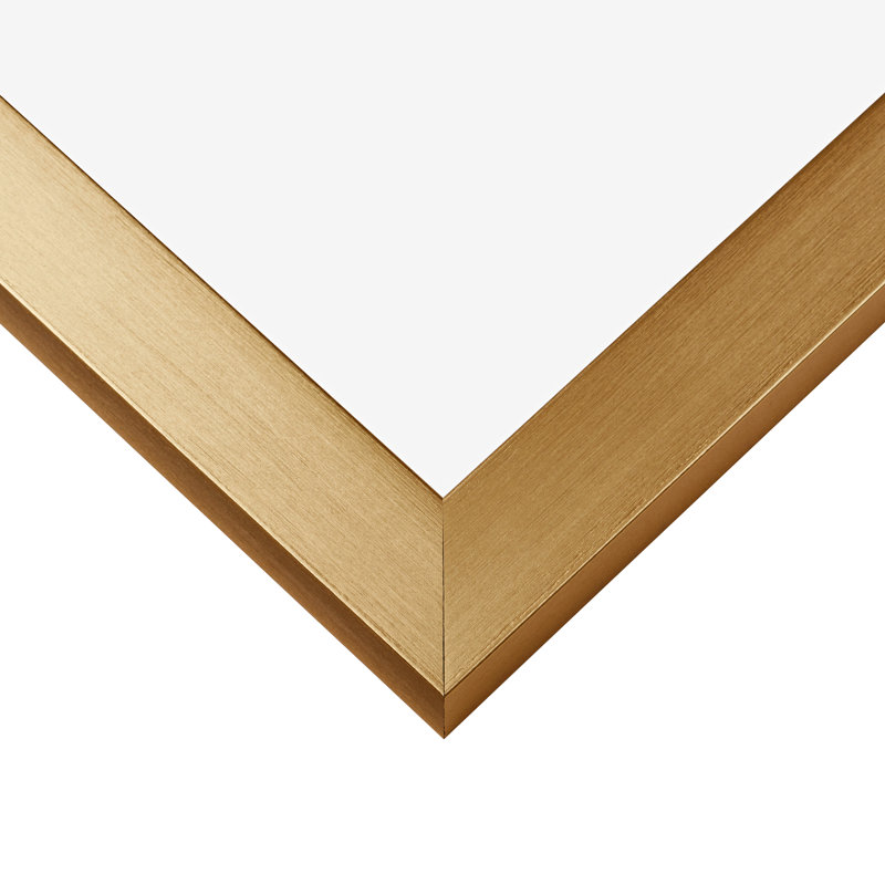 Ensemble de cadres muraux 4 pièces Spearman, 16 po x 22 po, Or