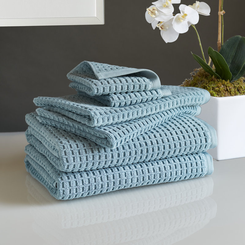 DKNY Quick Dry 6-piece Set, Moss, 6 Piece Towel Set