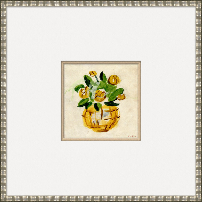 Ranunculus Basket Giclee Print by Dana Gibson