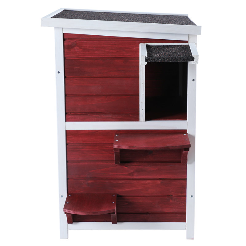 Maison de chat Chitose, Rouge