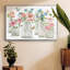 Butterfly Garden Collections, reproduction d'art sur toile-94363655-94363656