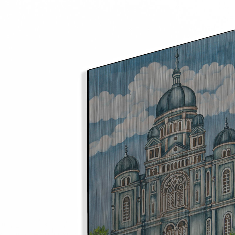 Art mural en métal Winston Porter, H 16 po x l 12 po
