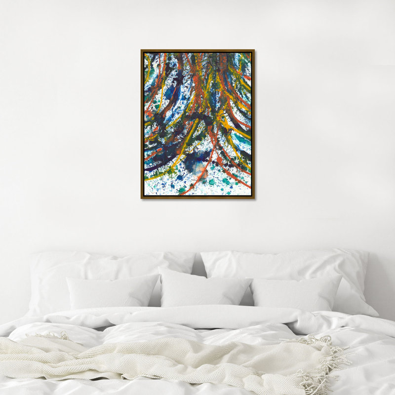 Infinity XVI Painting by Danielle Davis, Image Brush Gel, 33.75" H x 25.75" W