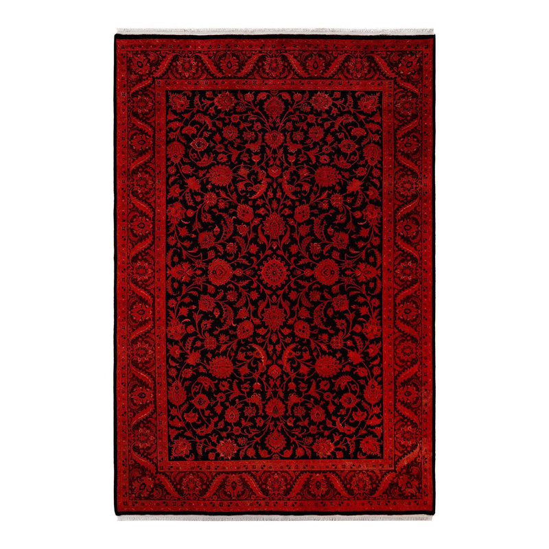 Zamoria One-of-a-Kind 6' 4" X 9' 6" Hand Knotted Area Rug