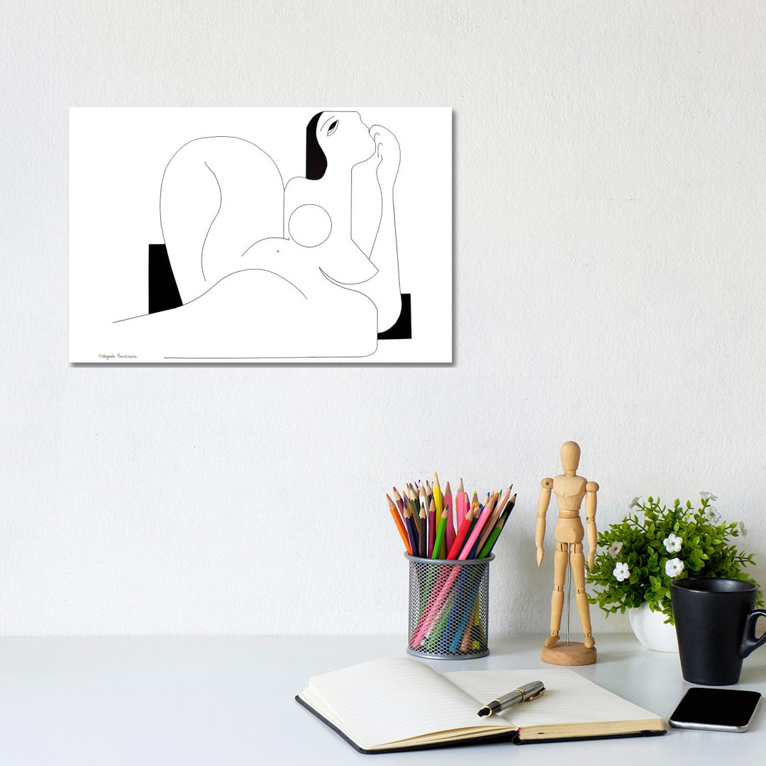 A Feminine Concept in 2119 by Hildegarde Handsaeme - Wrapped Canvas Graphic Art