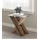 Cotaco Glass Top End Table