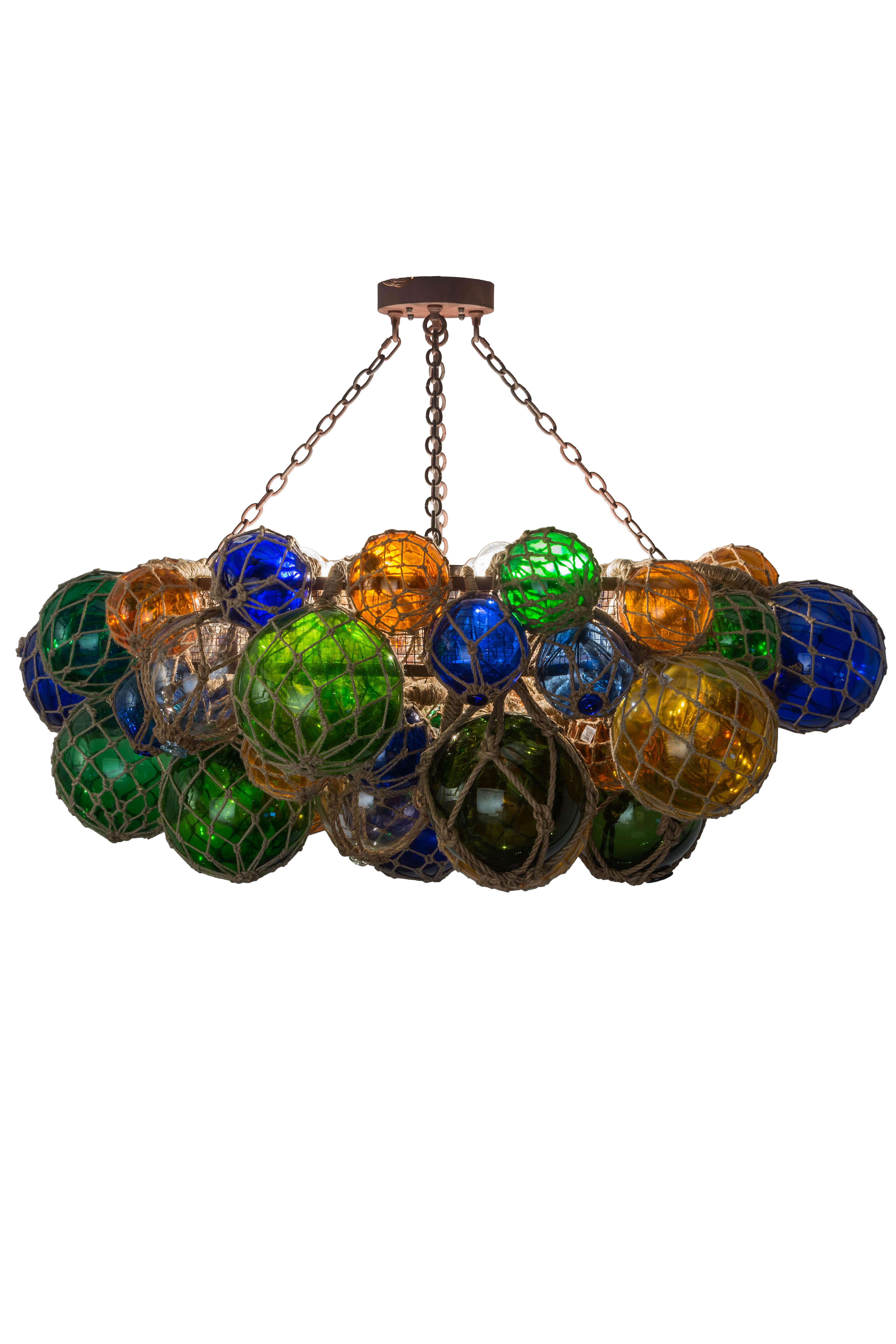 2nd Ave Lighting 8 - Light Dimmable Geometric Chandelier