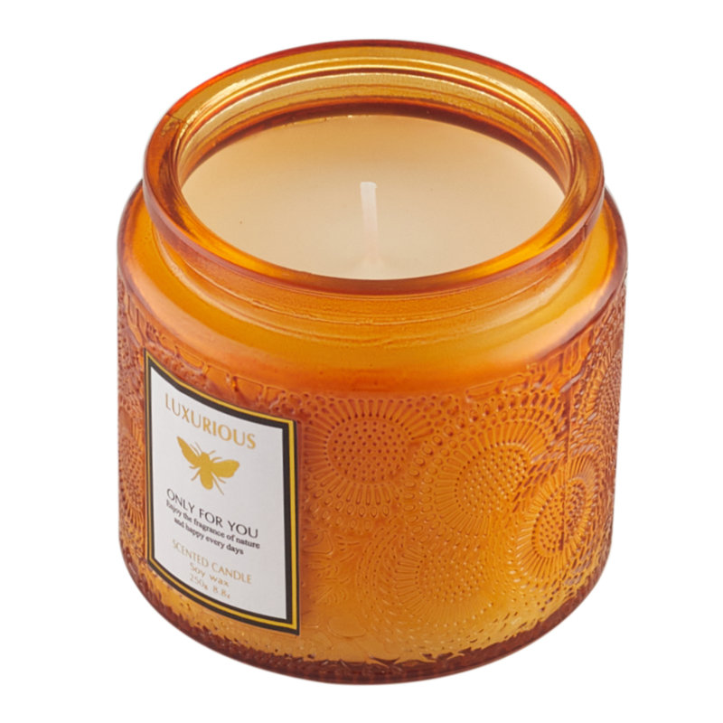 Citrus Scented Pillar Candle