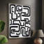 Shuffle II, reproduction encadrée - bois massif-1992561416