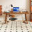 Brown Rectangular Solid Wood desks-107442465