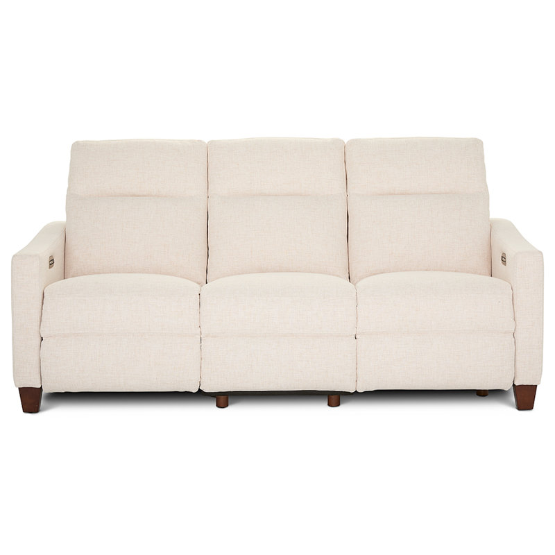 Canapé inclinable électrique avec repose-tête Quinault, Beige