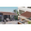 Electric Awning, Retractable Awning with Remote Controller and Manual Crank Handle-112964591-112964589