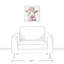 Floral agneau sur toile