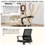 Calene High Back Executive Office Chair, Ergonomic Design Thick Cushion Desk Chair, PU Leather Adjustable Swivel Chair for Office-288354972