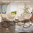 Steel Rocking Chair With Cushion-1945781999