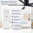 Jayceyon 52'' Large Flush Mount Ceiling Fan With Led Lights and Remote, Quiet Reversible DC Motor, 5 wood Blades Low Profile, Timer, for Indoor/Covered Outdoor Use-1852175517