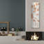  «Soft Terracotta Mixed Greens LIX» par Lisa Audit, art mural en métal, 16 po x 48 po-1295220343