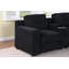 Canapé modulaire 119,5 po Chenille avec console et rangement intégrés-131078395