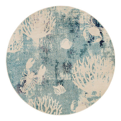 Esposito Light Blue Area Rug