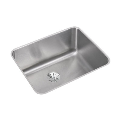 Évier de cuisine avec drain parfait L 23,5 po x l 18,25 po Lustertone