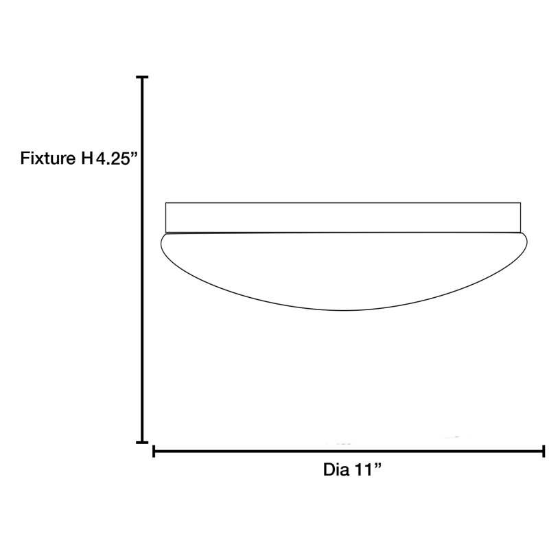 Rolen Acrylic Flush Mount
