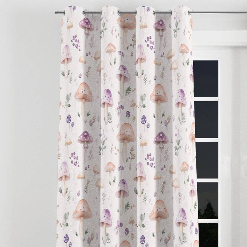 Rideaux à œillets Woodland For Kids, L 52 po x L 90 po, Œillets argentés