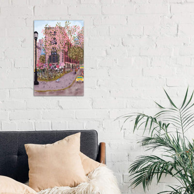 East Village by Joy Laforme - Wrapped Canvas Painting